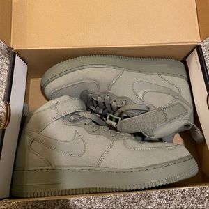 Nike Air Force 1 Mid ‘07 Canvas “Dark Stucco”